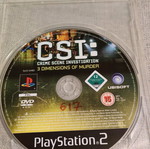 CSI: Crime Scene Investigation PS2 used in very good condition