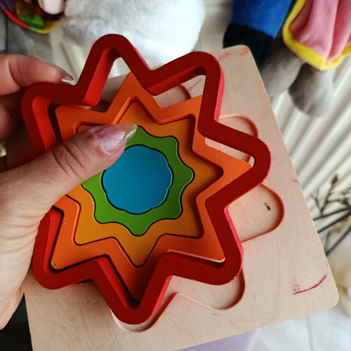 Playtive wooden puzzle used