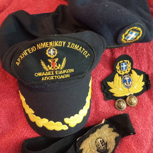 Military items used, pack