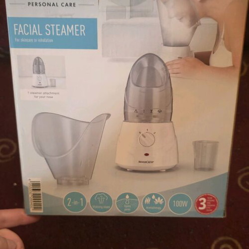SilverCrest facial steamer new, unused in box