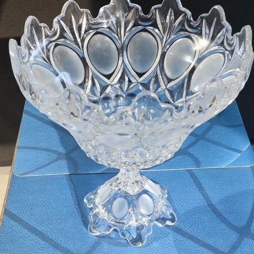 Crystal fruit bowl like new