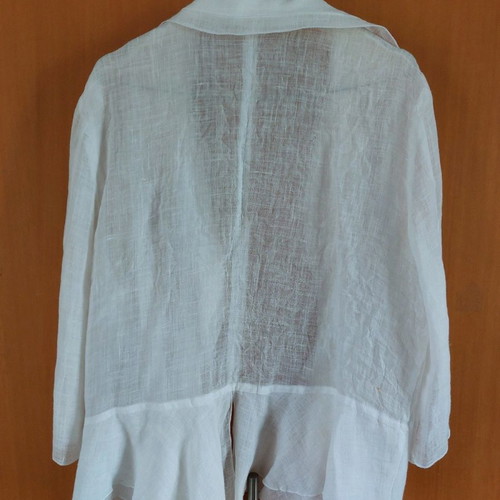 Linen bolero Pennyblack white used, size XL/XXL
