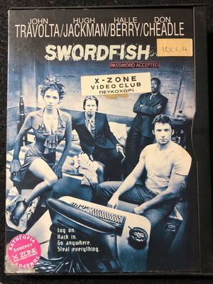 Swordfish 2001 DVD used, action, adventure, subtitles