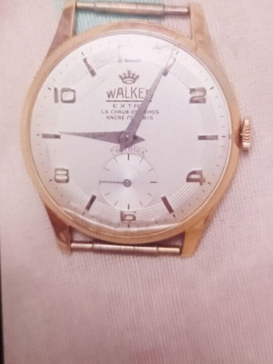 Walker 24k 1965 Italian wristwatch used