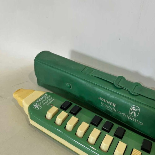 Soprano Hohner melodica vintage used, German made