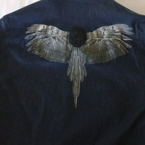 Balmain shirt blue new size M
