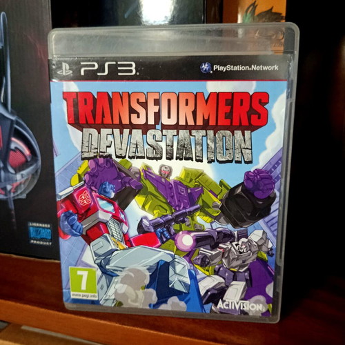 Transformers Devastation PS3 game like new, English version