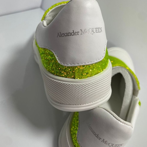 Alexander McQueen slip on sneakers, like new, size 37, green