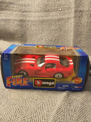 Burago Street Fire 1:43 метална играчка кола