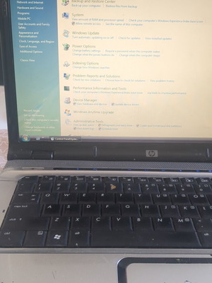 HP Pavilion dv600 laptop μεταχειρισμένο με λειτουργική οθόνη
