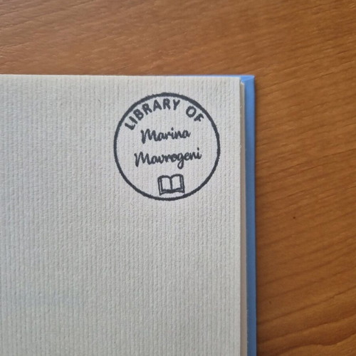 Robinson Crusoe used children's book with stamp