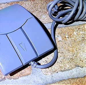 GENIUS MOUSEONE CORDED SERIAL MOUSE 3 BUTTON BALL WHEEL RETRO VINTAGE COMPUTING