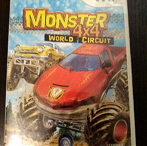 wii game - monster 4x4