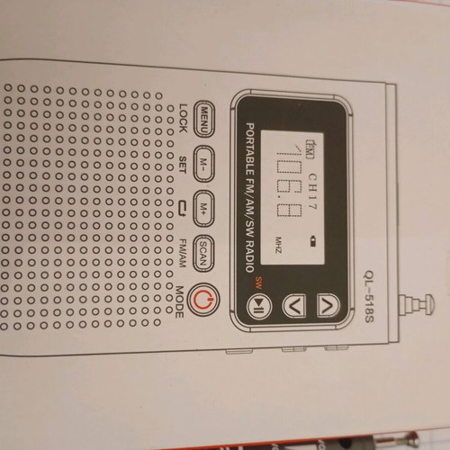 Bluetooth radio new rechargeable with powerful sound