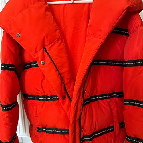 One Teaspoon red puffer medium worn once