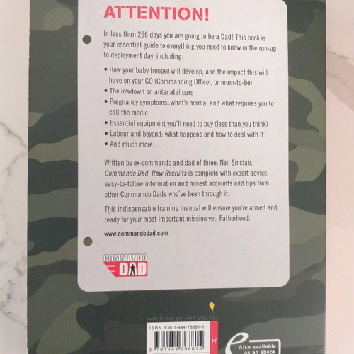 Commando Dad by Neil Sinclair used, English