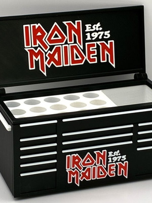 Iron Maiden 1975 organizer pen holder pencil