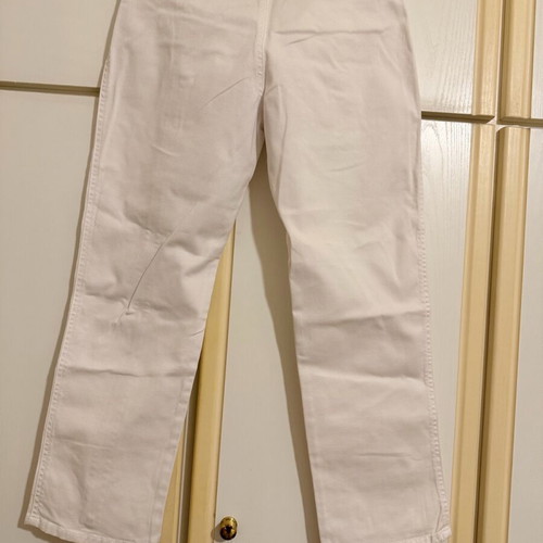 Blumarine White Women's Capri Pants like new, size 42IT (M)