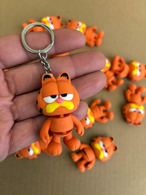 Garfield keychain flexi new