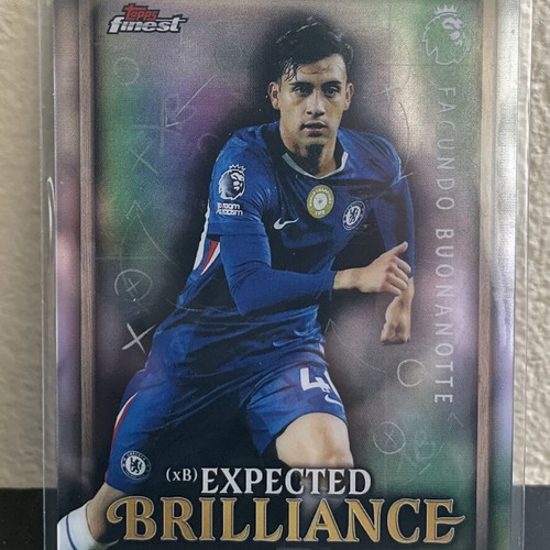 Facundo Buonanote Topps Finest 2025-26 Expected Brilliance Chelsea card like new