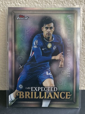 Facundo Buonanote Topps Finest 2025-26 Expected Brilliance Chelsea card like new