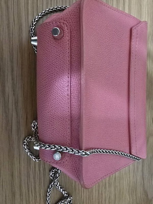 Mini bag Furla crossbody used, pink orange