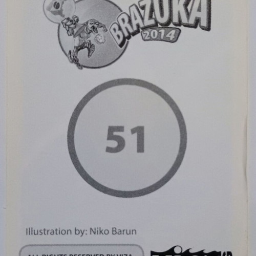 David Villa Spain World Cup 2014 sticker