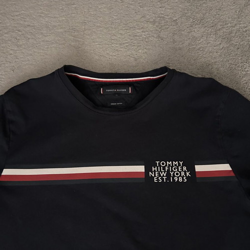 Tommy Hilfiger crew-neck t-shirt, size M, blue