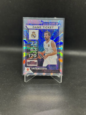 2025-26 Panini EuroLeague Contenders Llull Pink Card like new