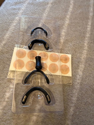 Nasal strips with levels 1-2-3 and spare parts new