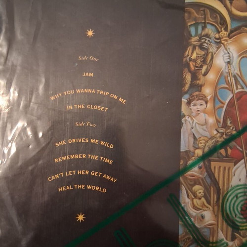 Michael Jackson Dangerous double vinyl album