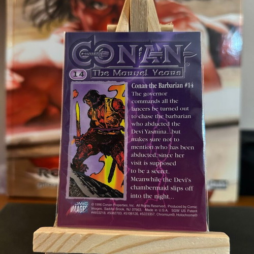 Conan Series 4 The Marvel Years All-Chromium card