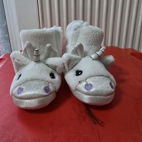 Saxo blue girls' slippers new, size 23