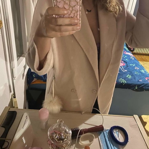 Vero Moda coat new, size L, white cream