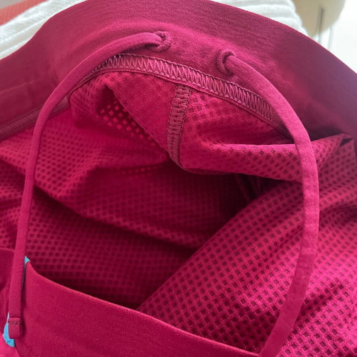 Dynafit running shorts 2in1 pink size M like new