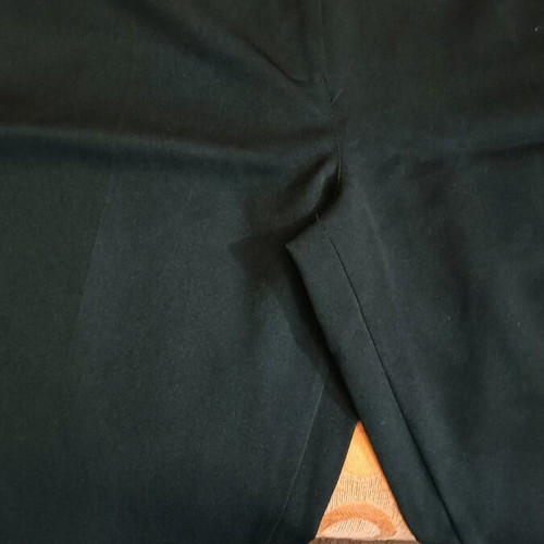 Women's black fabric pants like new