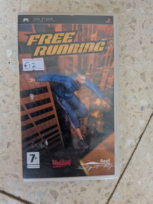 Free Running PSP game used, action adventure