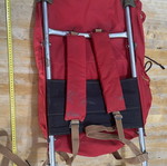 Camping backpack used, 78x36 cm