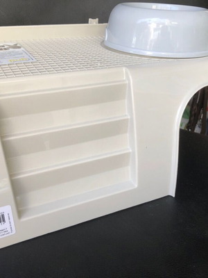 Ferplast φωλιά για κλουβιά τρωκτικών με αφαιρούμενη ταΐστρα, 42x25x16,5 εκ.