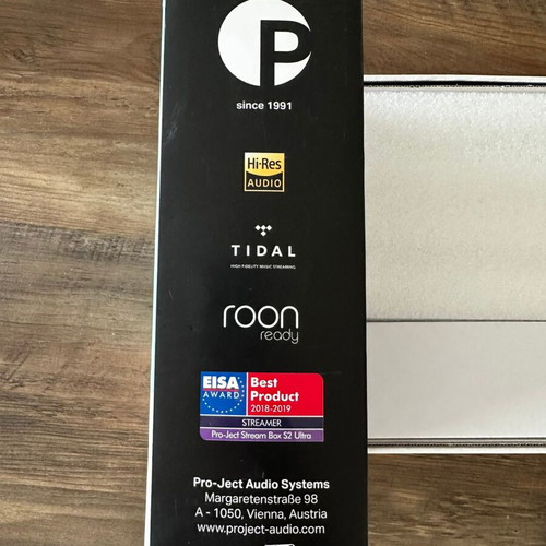 Pro-Ject Stream Box S2 Ultra music streamer like new, silver