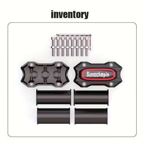 Motorcycle Crash Bar Protectors set, new