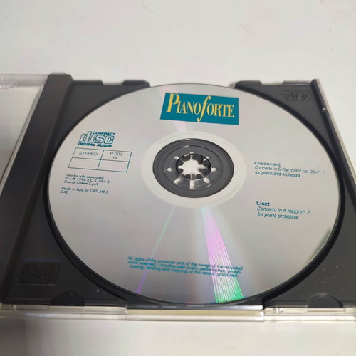 Pianoforte 2 like new, classical music CD with Tchaikovsky and Liszt