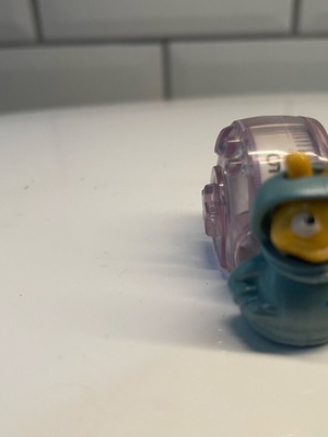 Snail figure ruler from 2012 kinder egg space mission used