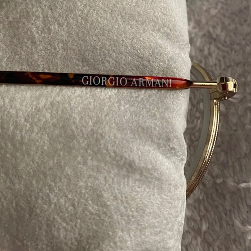Giorgio Armani glasses frame gold and tortoise model 177 759