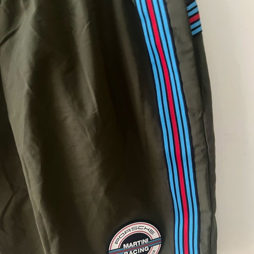 Porsche Lifestyle Martini Racing men's shorts XL, green
