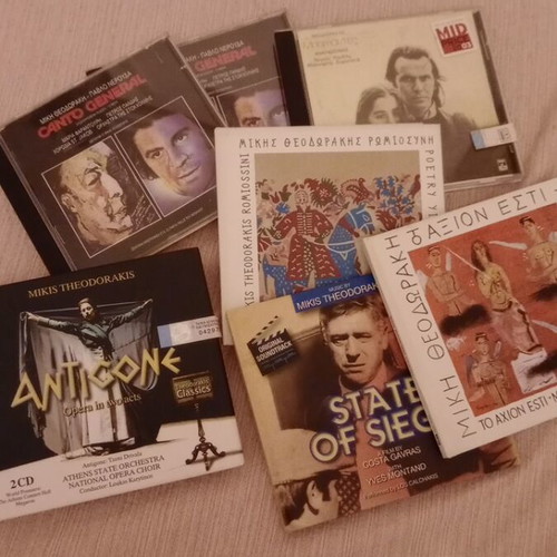 Mikis Theodorakis CD set like new, 8 significant works