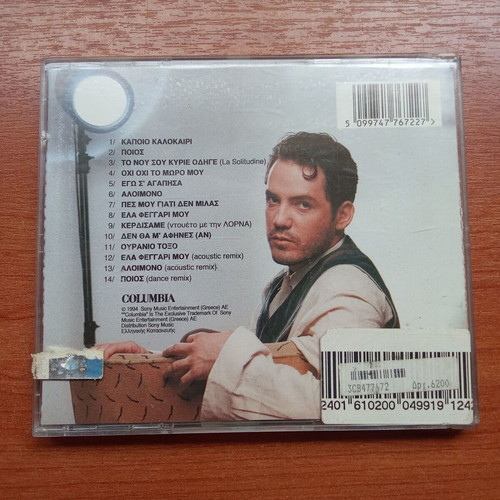 Thanos Kalliris Kapio Kalokairi CD used, 1990s