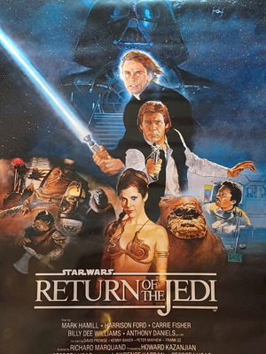 Αφίσα Star Wars Return of the Jedi σαν καινούργια