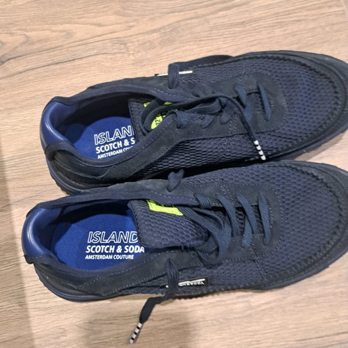 Scotch & Soda men's sports shoes new, dark blue, size 42
