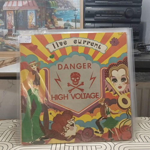 Live Current Danger High Voltage rock record used, 1973 South Africa
